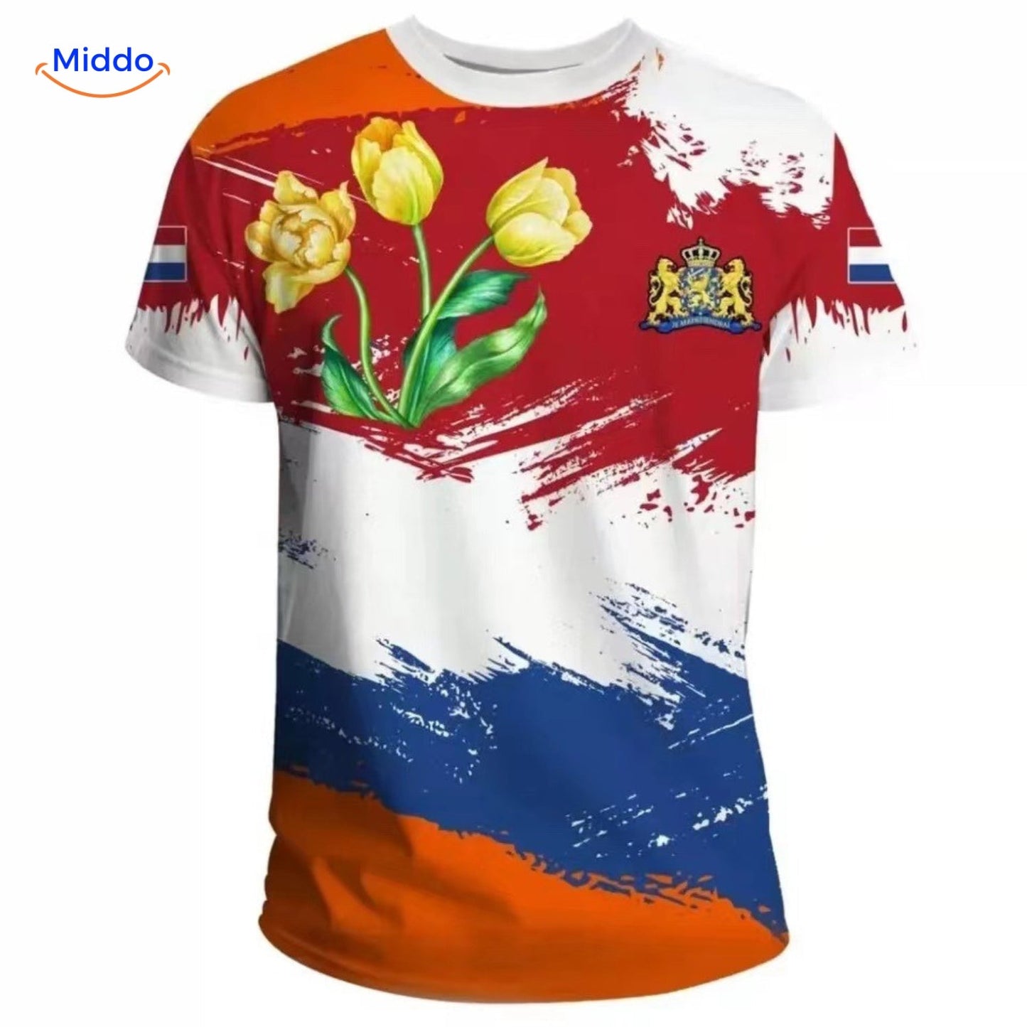 Niederländisches T-Shirt für Formel 1 Fans Oranje
