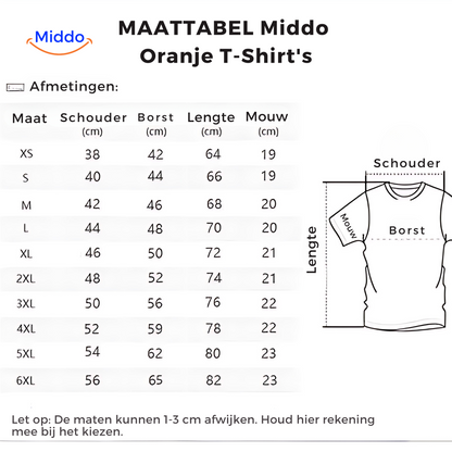 Niederländisches T-Shirt für Formel 1 Fans Oranje