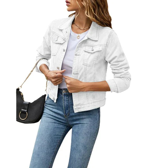 Damen Denim-Jacke Lässig