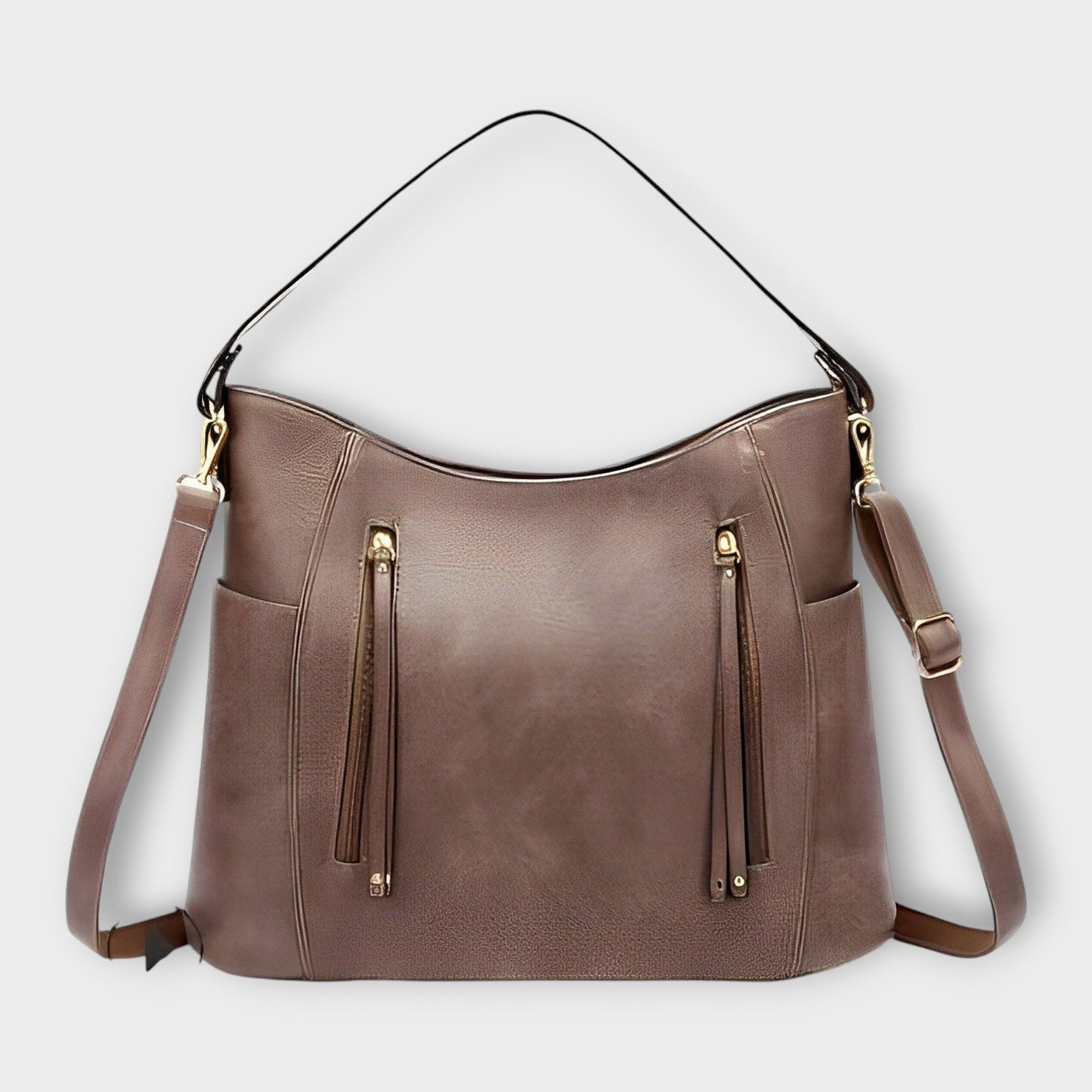 Lilian Damen Schultertasche Alltags Leder