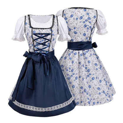 Dirndl für Damen Traditionsbluse und Rock