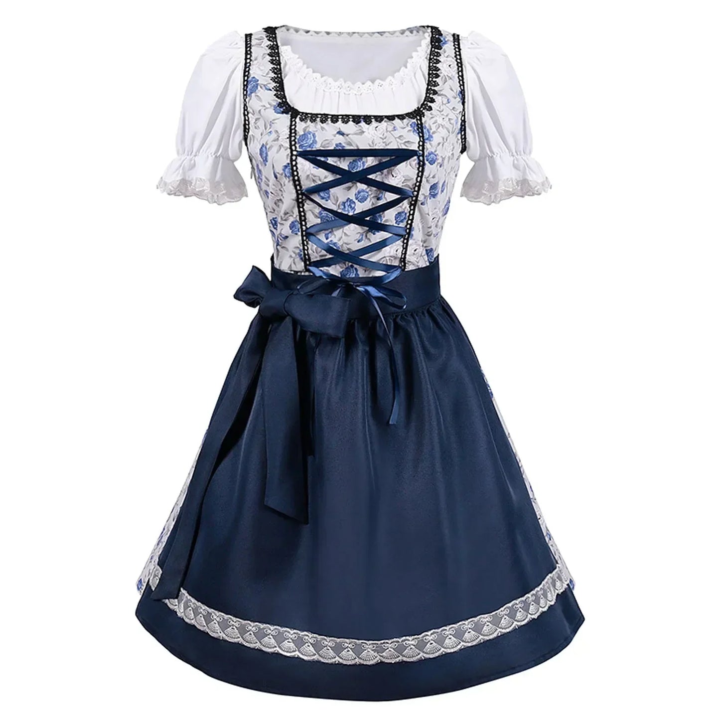 Dirndl für Damen Traditionsbluse und Rock