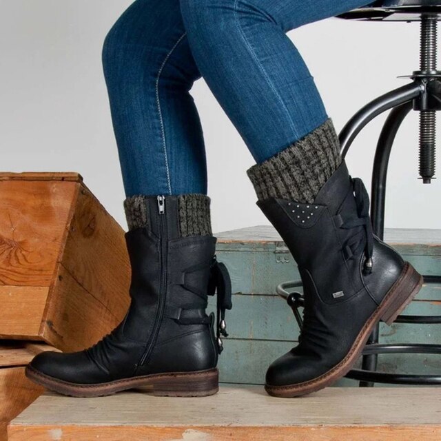 Damen Knöchelhohe Stiefel - Norvielle