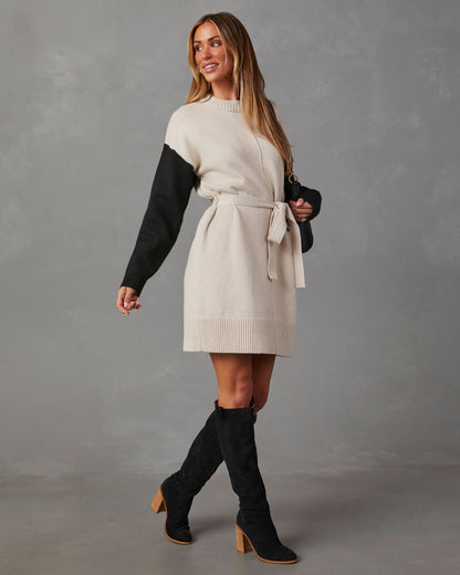 Norvielle Damen Slouch Stiefel mit Heiligenschein