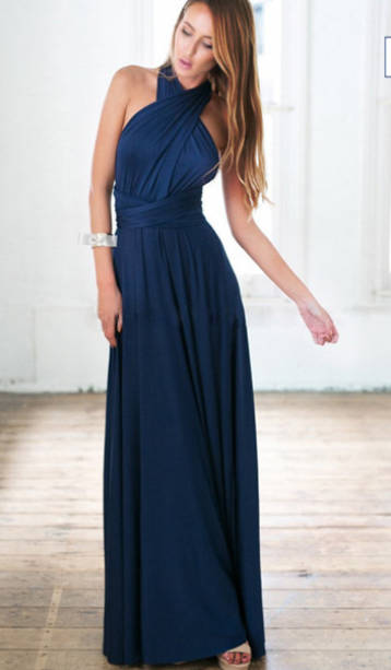 Norvielle Damen Multiway Wickelkleid