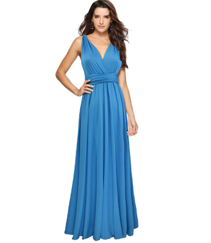 Norvielle Damen Multiway Wickelkleid