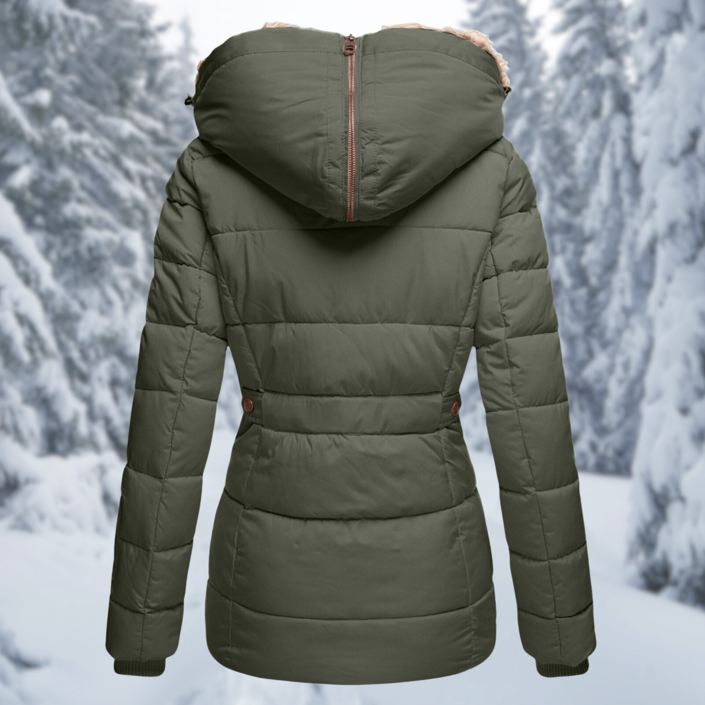 Damen Winterjacke Warm Isoliert