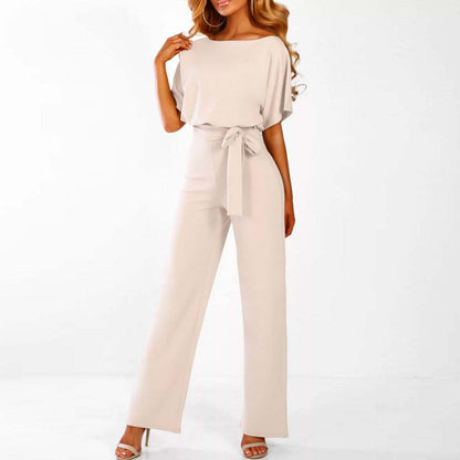 Damen Jumpsuit Dunkelblau Elegant Bequem → Damen Jumpsuit Dunkelblau - Norvielle