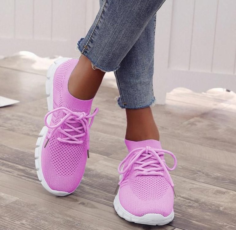 Damen Sneaker Elegant Bequem
