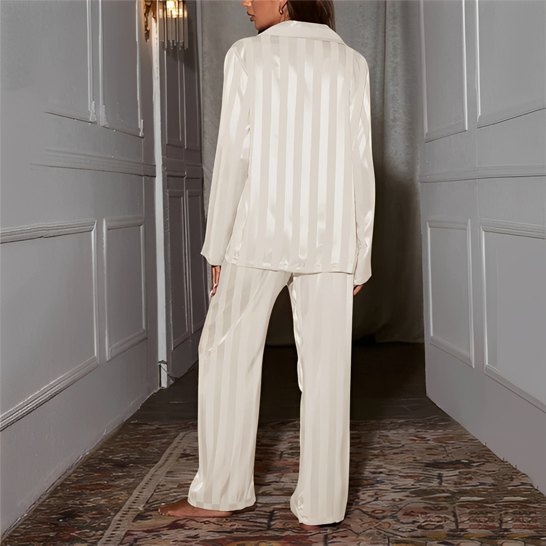 Gemmah Damen Pyjama Set Bequem