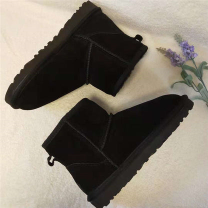 Damen Winterstiefel Bequem Fleece Liniert