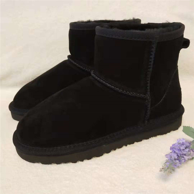 Damen Winterstiefel Bequem Fleece Liniert