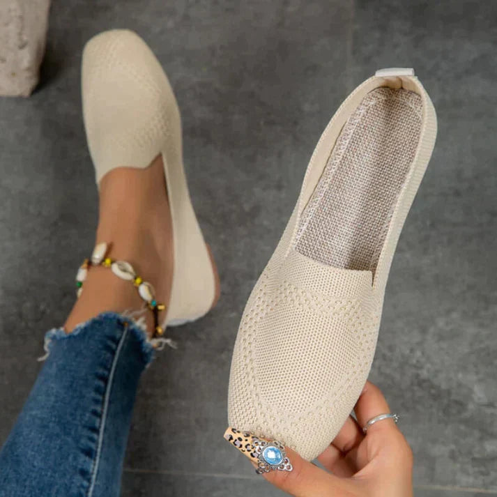 Damen Loafer Gestrickt Reinschlüpfen - Norvielle