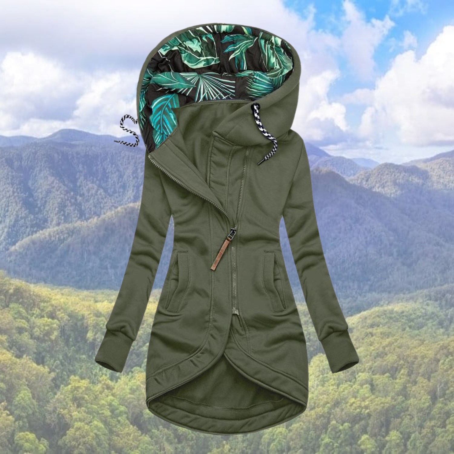 Damen Winterjacke Lang - Norvielle