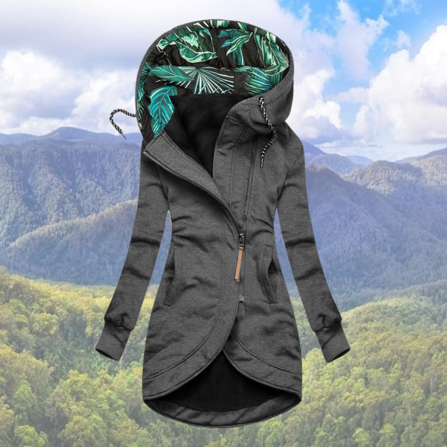 Damen Winterjacke Lang