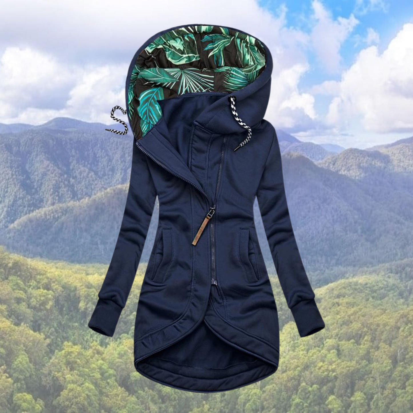 Damen Winterjacke Lang