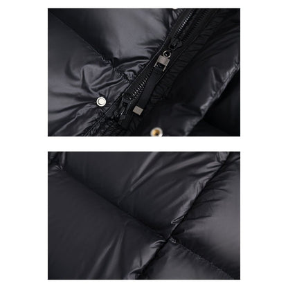 Damen Winterjacke Isoliert Mit Kapuze