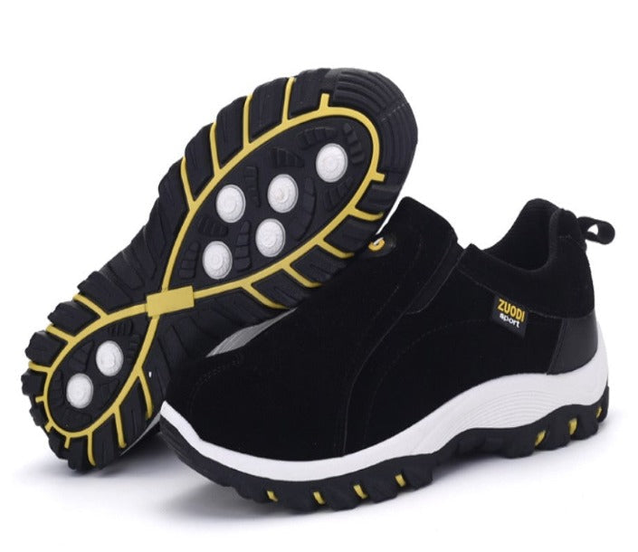 Herren Walking-Schuhe Freizeitschuhe Alltag Schwarz - Norvielle