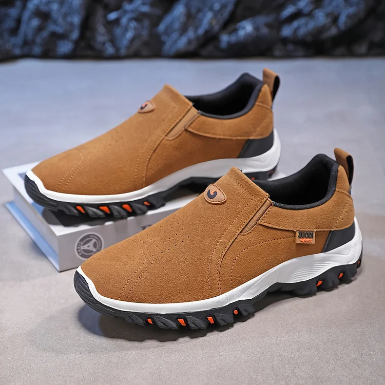 Herren Wanderschuhe Ergonomisch Gummisohle Schwarz - Norvielle