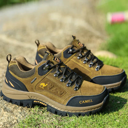 Herren Wanderschuhe Schnürung Profilsohle