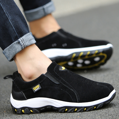 Wanderschuhe Herren Schlupfschuhe Profilsohle