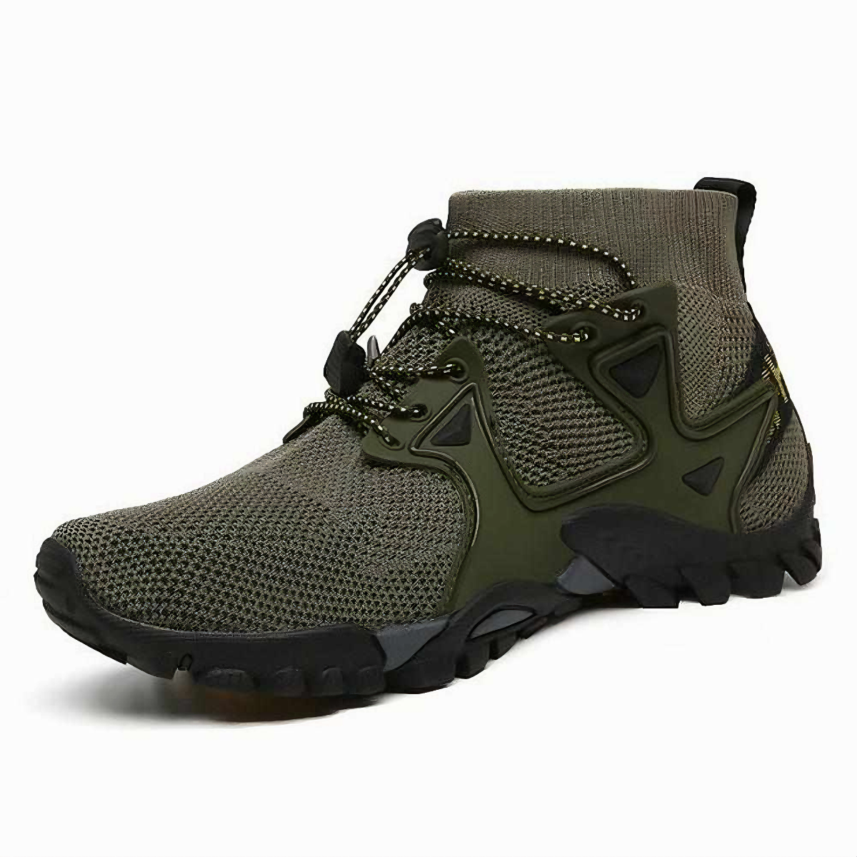 Herren Wanderschuhe Mesh Atmungsaktiv Schwarz - Norvielle