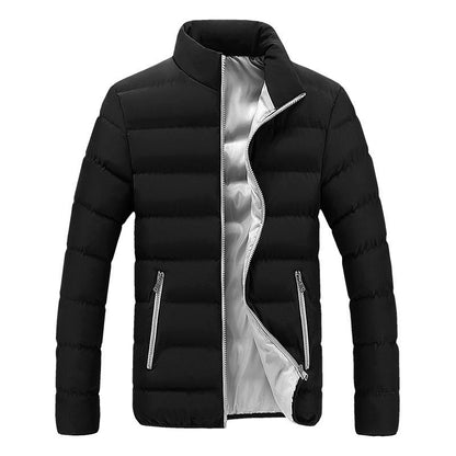 Herren Steppjacke Leicht Klassisch Beige