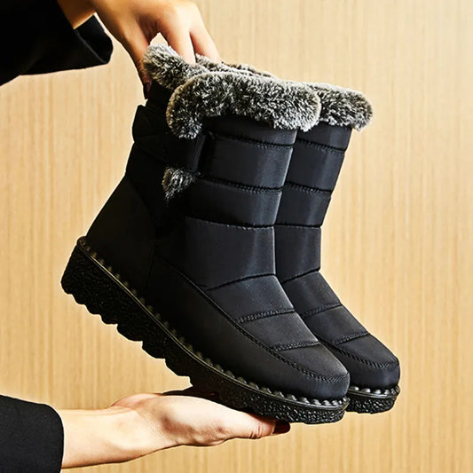 Norvielle Damen Winterschuhe Wasserdicht - Norvielle
