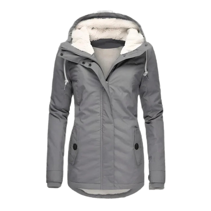 Wasserdichte Winterjacke mit praktischer Kapuze 1