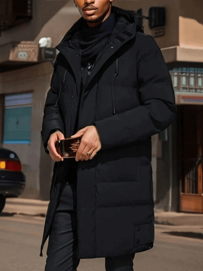 Damen Winterjacke Lang Gefüttert Wasserfest