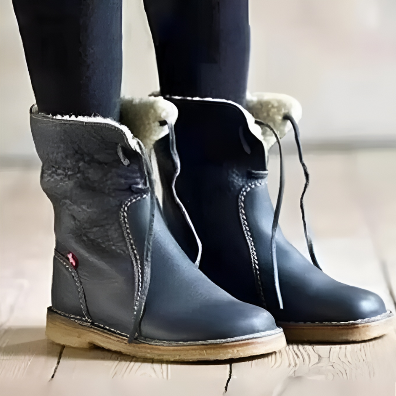 Damen Winterstiefel Wasserdicht Warme Wollfütterung - Norvielle