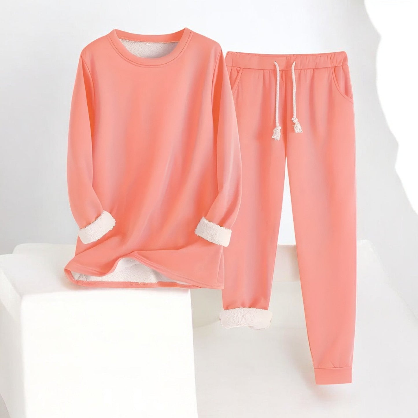 Norvielle Damen Fleeceset Bequem