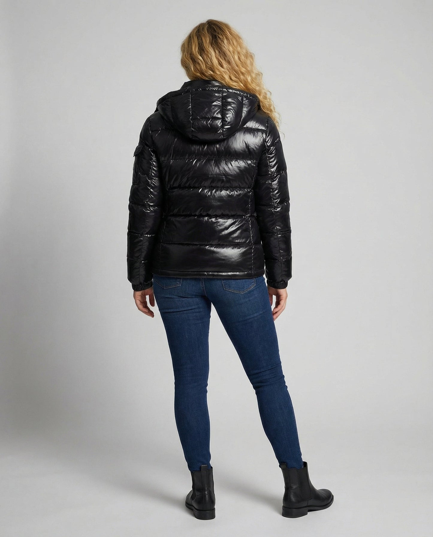 Damen Pufferjacke Warm Gepolstert