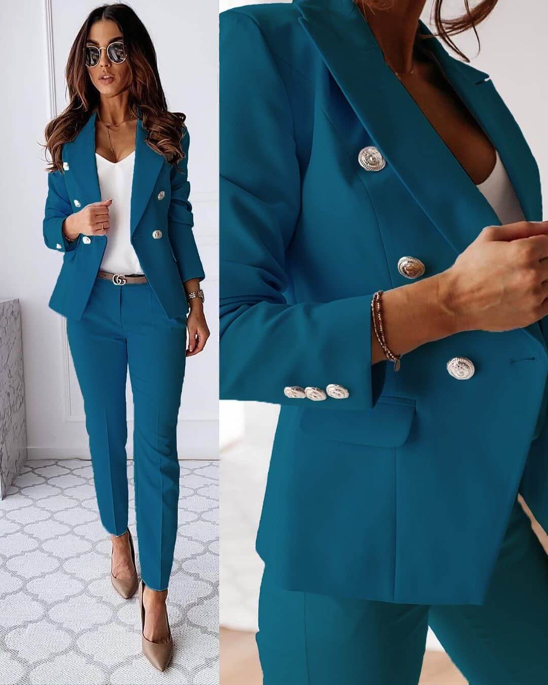 Elegant Damen Tweedepakett