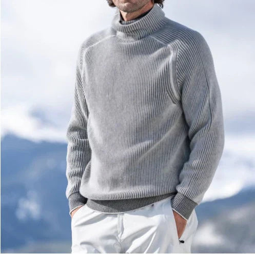 Norvielle Herren Rollkragenpullover Elegantes Design - Norvielle