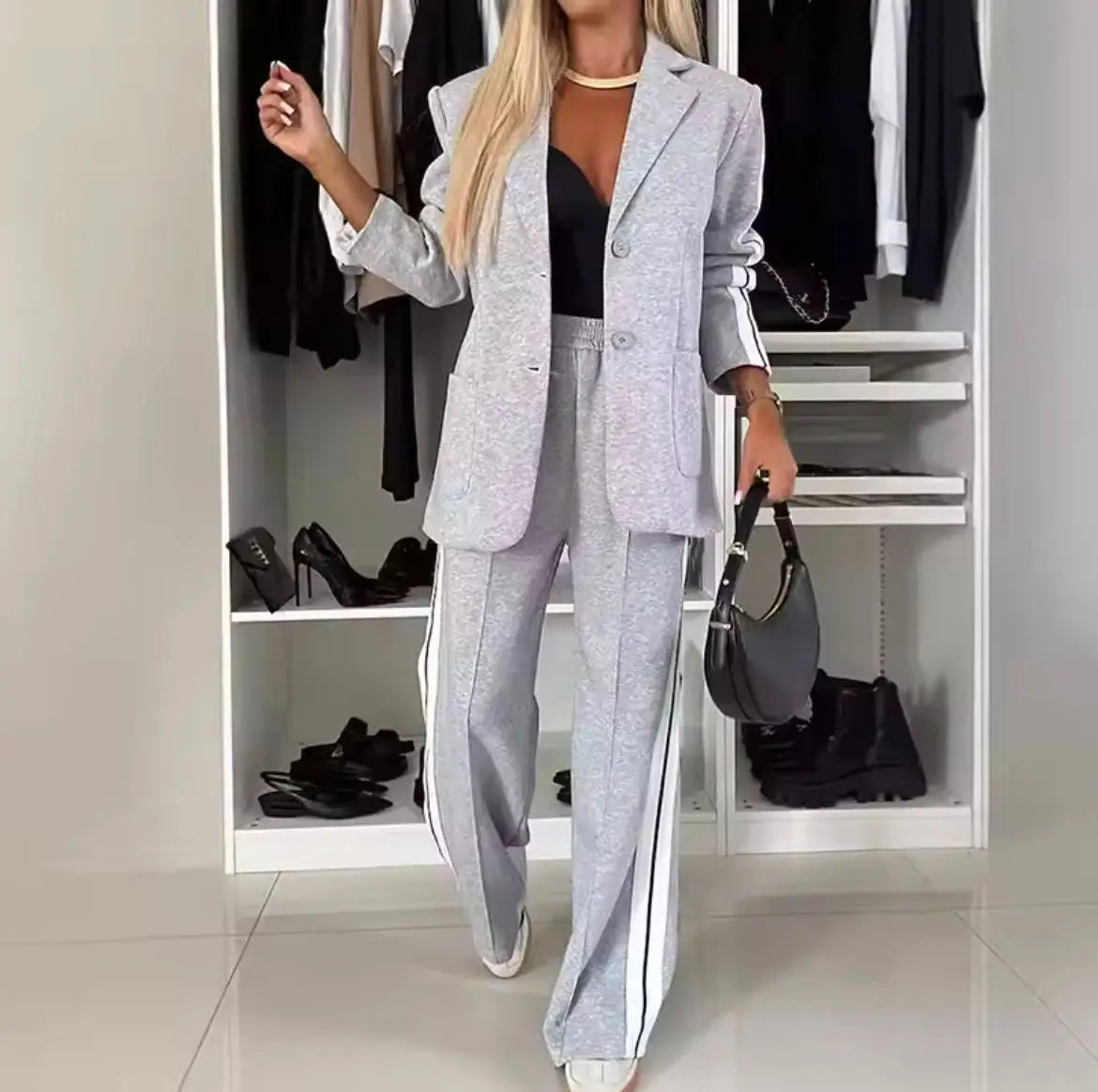 Damen Blazer-Set Stilvoll - Norvielle