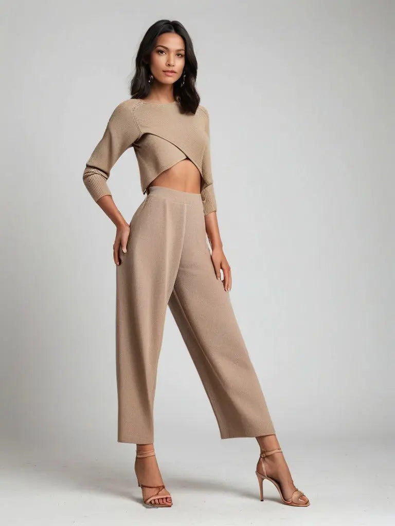 Damen Dreiteiliges Set Stilvoll Elegantes Komfortset - Norvielle