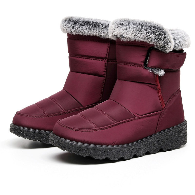 Damen Winterstiefel Wasserdicht Warm Isoliert