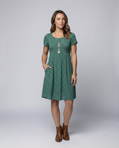 Damen Blumenkleid Sommerlich Leicht - Norvielle