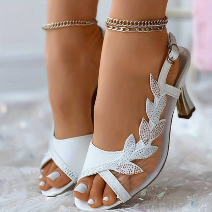 Damen Heel-Sandalen Stilvolles Design