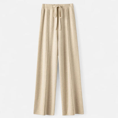 Damen Strickhose Weite Passform für Herbst Winter