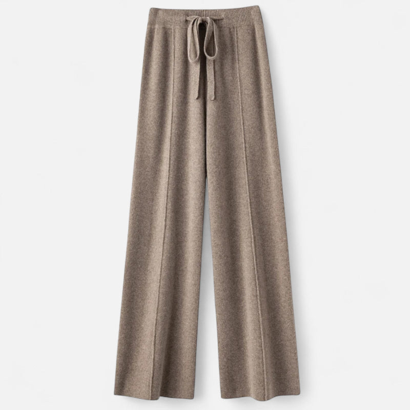 Damen Strickhose Weite Passform für Herbst Winter