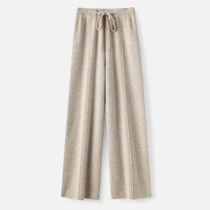 Damen Strickhose Weite Passform für Herbst Winter