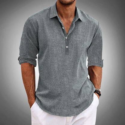 Herren Freizeithemd Elegantes Design Zeitlos