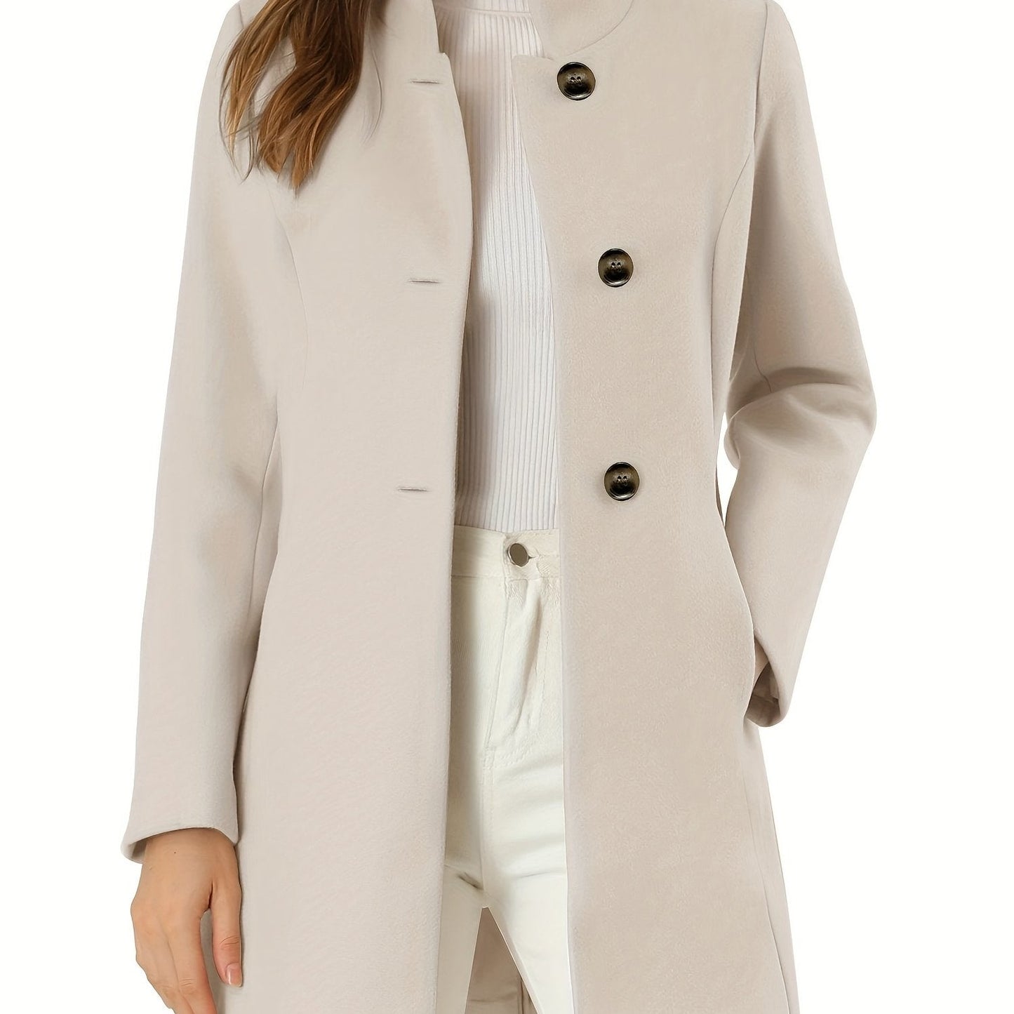 Norvielle Damen Mantel Eleganz Zeitlos