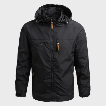 Herren Windjacke Wasserdicht Mit Kapuze Outdoor - Norvielle