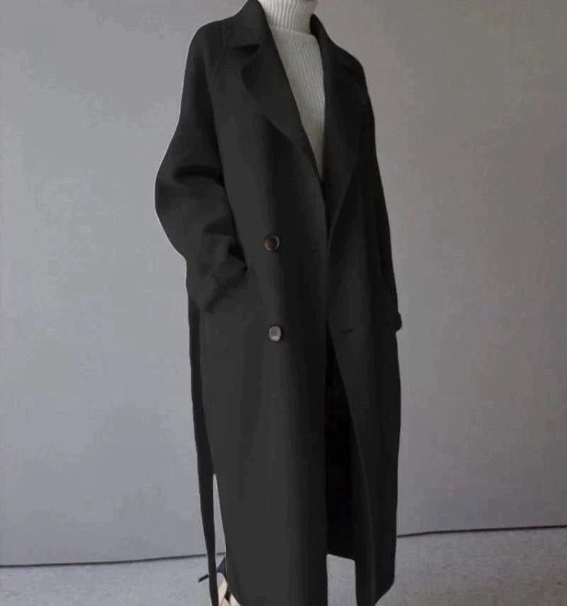 Eleganter Damen Langmantel