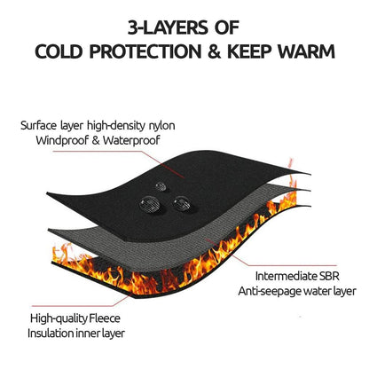 Warme Winterhandschuhe Heizfunktion Touchscreen