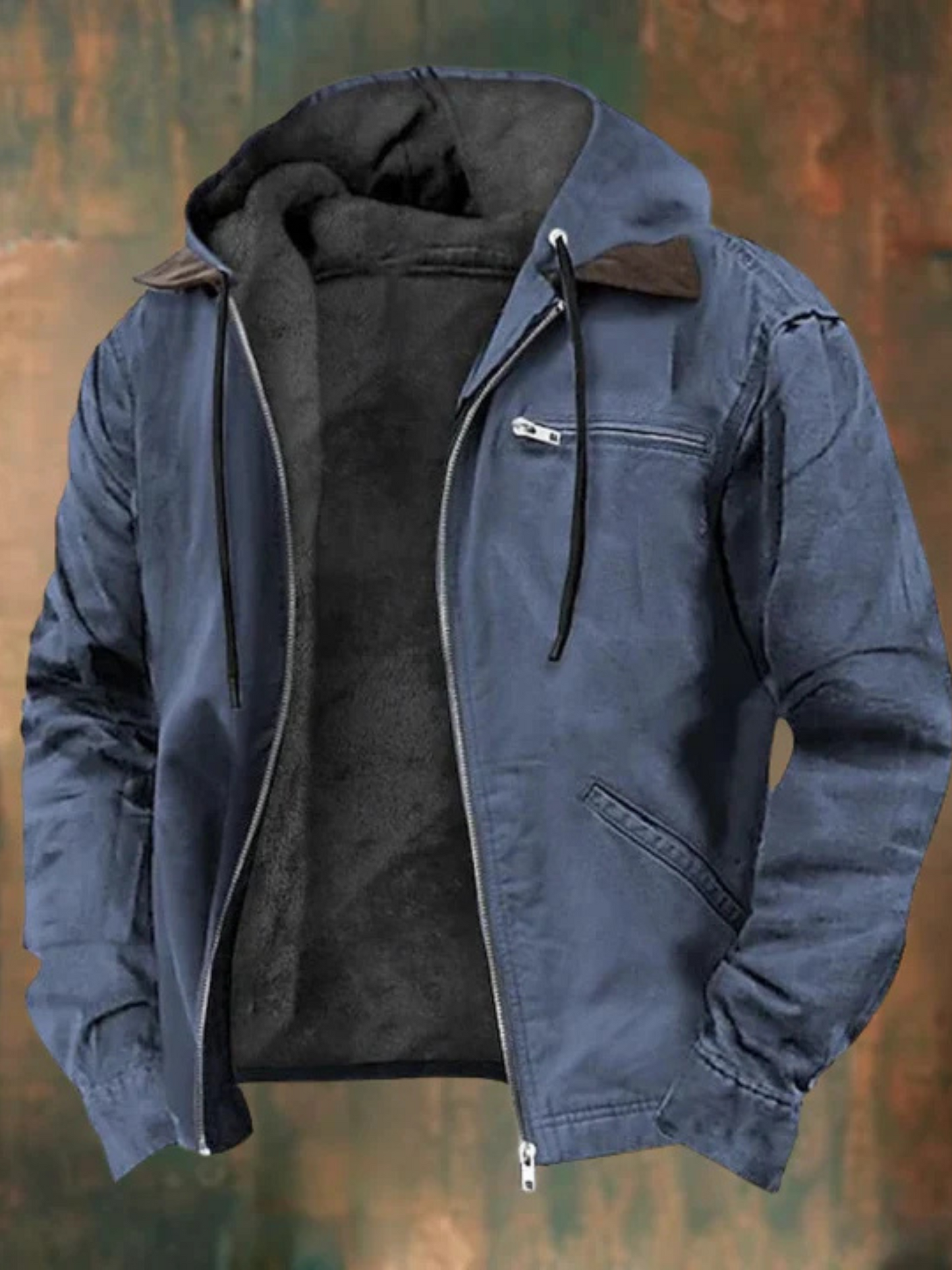 Herren Winterjacke Isoliert Bomberjacke
