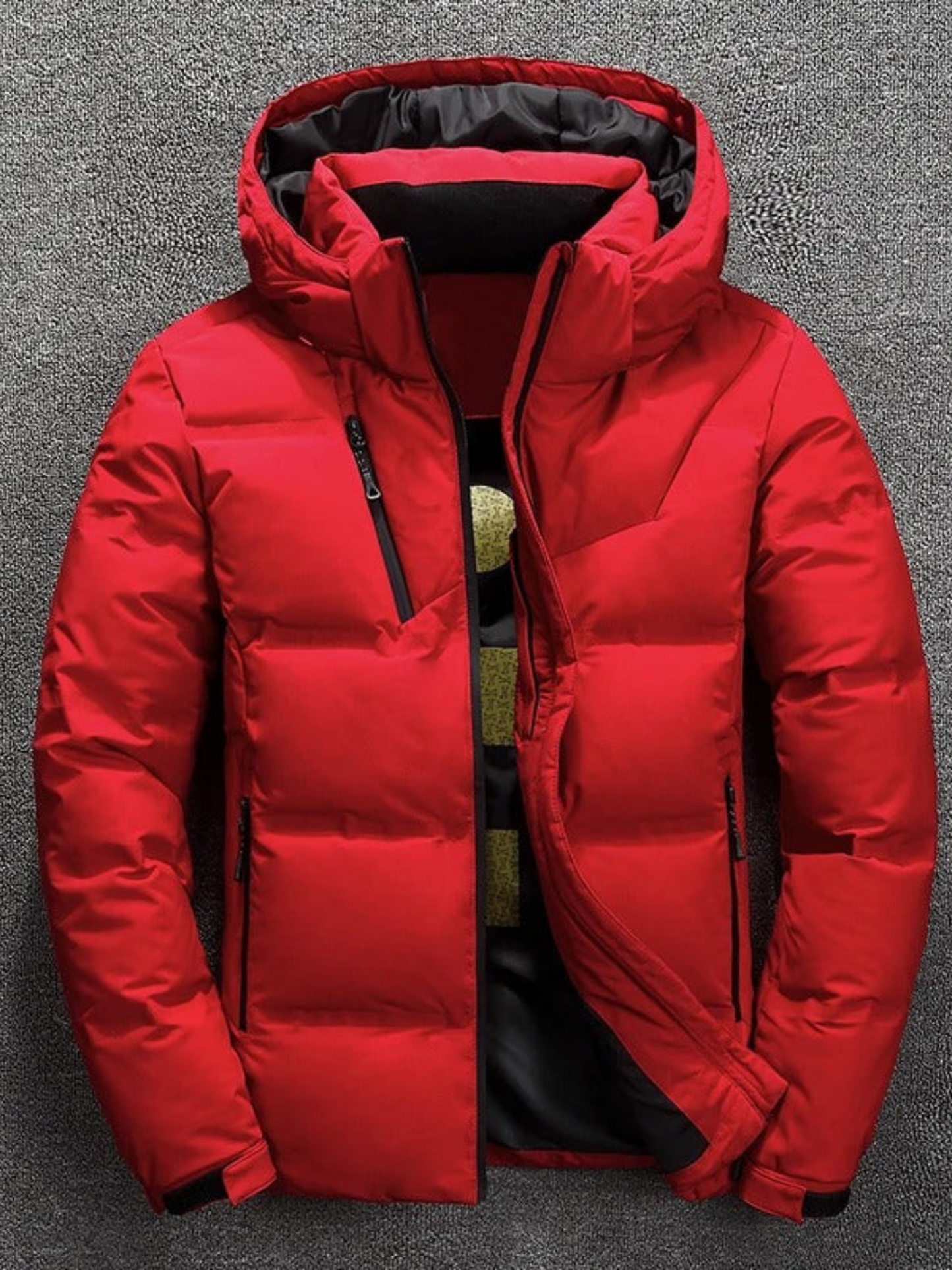 Herren Winterdaunenjacke Leicht Wasserabweisend